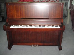 YAMAHA山葉 W102 原木色平光鋼琴